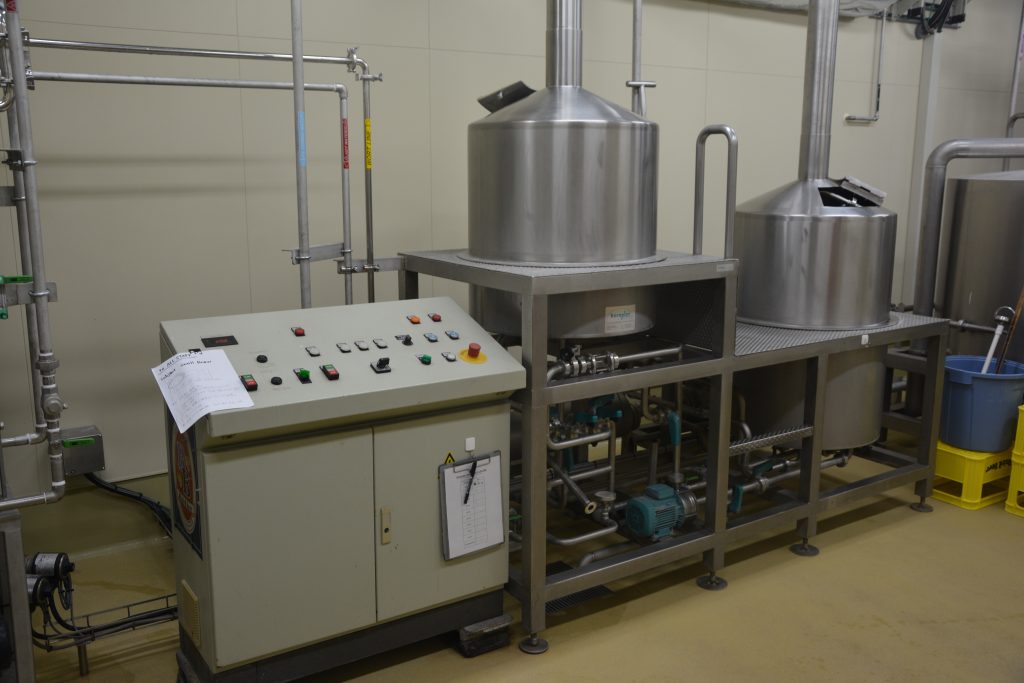 Baird Beer Brewery setup for Numazu