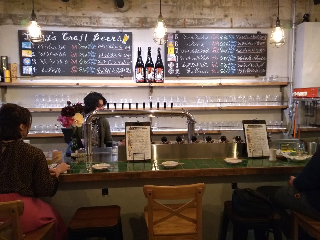 Takadanobaba Beer Shokudo Inside・高田馬場ビール食堂店内