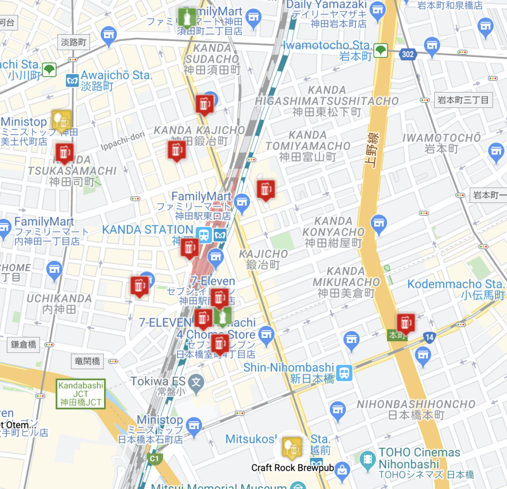 Kanto’s Best Drinking Areas Kanda