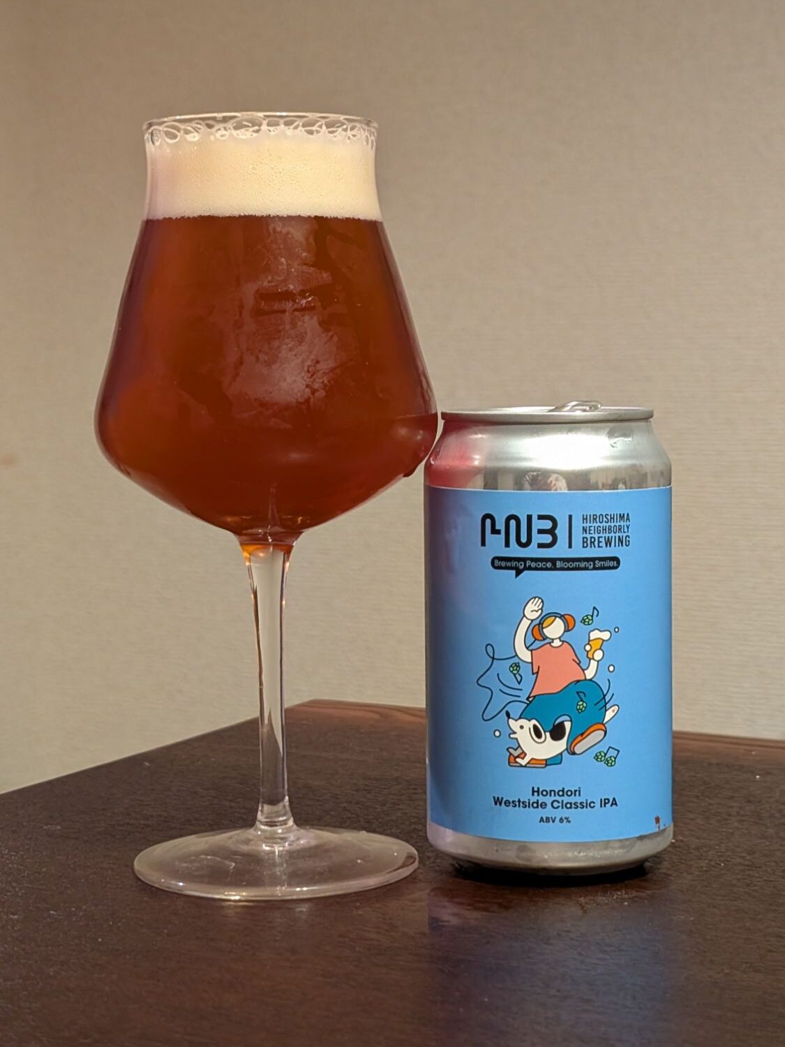 Hiroshima Neighborly Hondori Westside Classic IPA