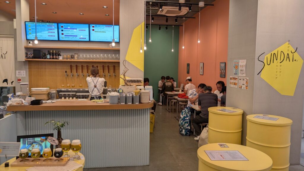Yumegaoka Sunday Brewing Inside