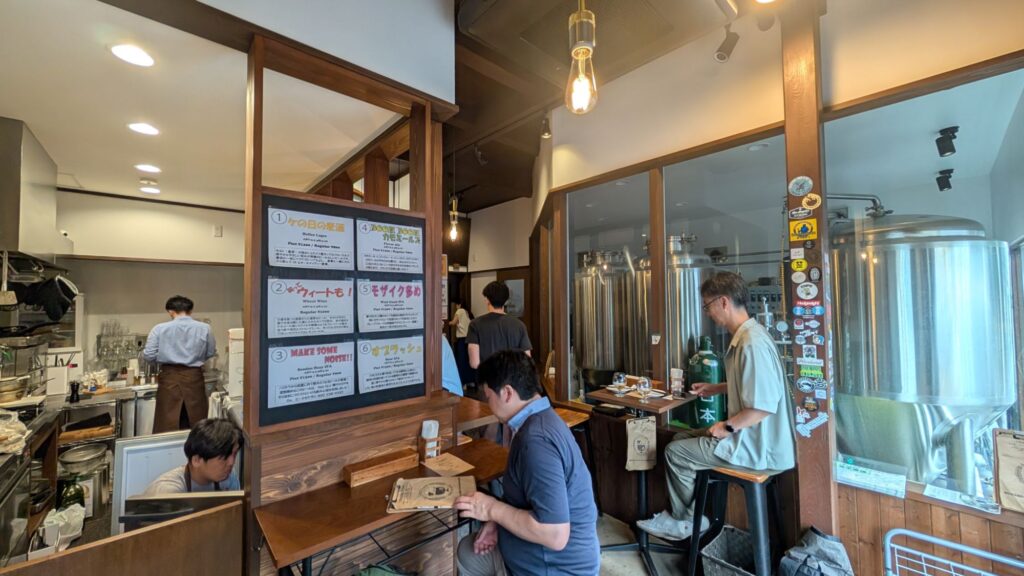Buzzed Lamb Brewing Inside