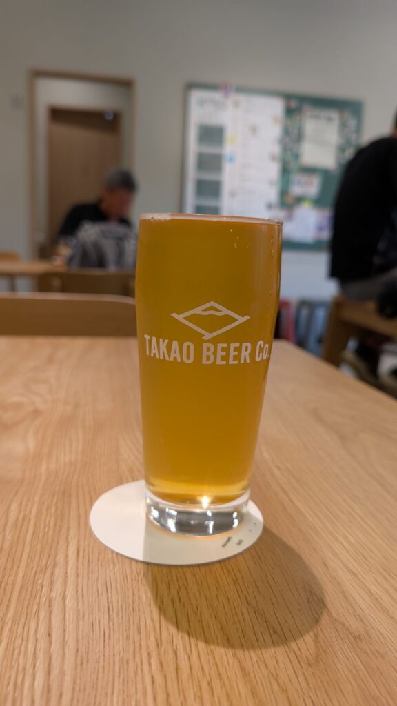 Takao Beer Taproom Beer 2