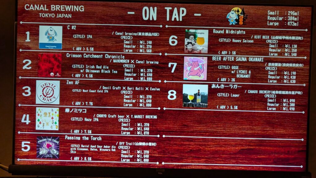 Canal Brewing Beer 1