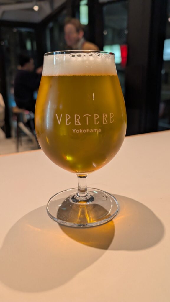 Vertere Yokohama Taproom Beer 2