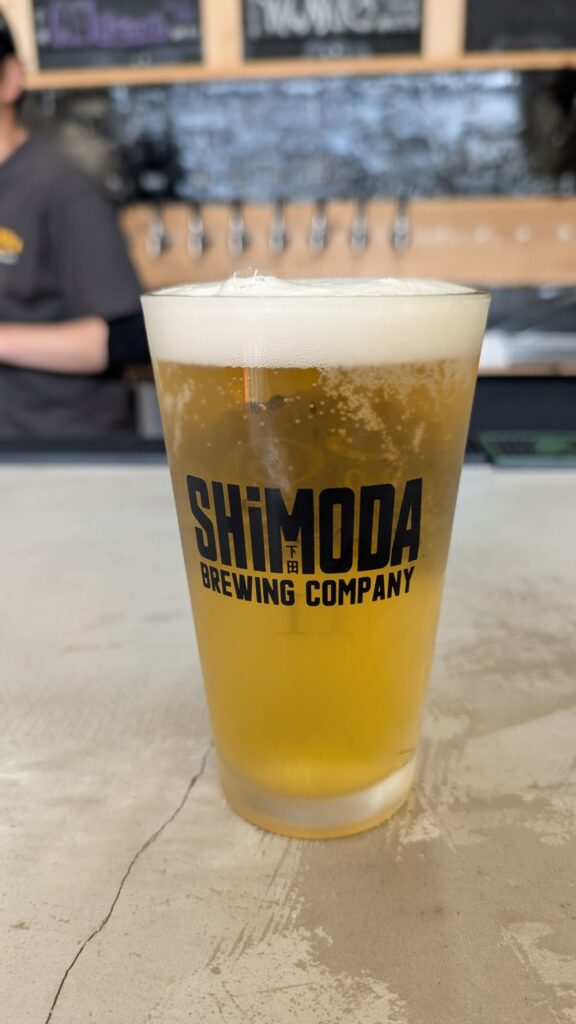 Shimoda Brewing Taproom Beer 2